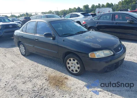 2000 Nissan Sentra Gxe/Xe z USA, uszkodzony, nr VIN 3N1CB51D3YL316998